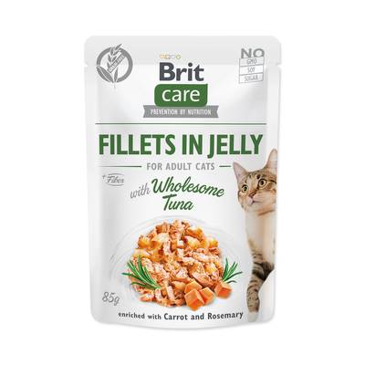 Brit Care Cat Fillets in Jelly Wholesome Tuna 85 g