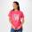 Biba Тениска Biba Logo T-Shirt - Raspberry