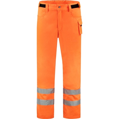 RWS pracovné nohavice unisex Work Pants T65 fluorescenčná oranžová