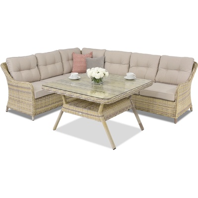 Garden Point Toledo Comida 5 Ъглова градинска точка technorattan градински мебели бежови (GAP144-ANG5)