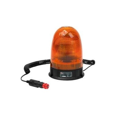 DEMA Výstražný maják s magnetom 12 V LED80, oranžový