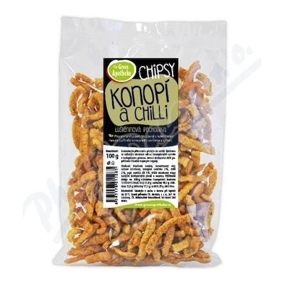 Green Apotheke Chipsy konopí a chilli 100 g