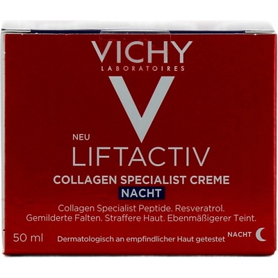 VICHY Liftactiv collagen Specialist noční péče proti vráskám 50 ml – Zbozi.Blesk.cz