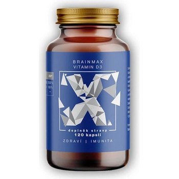 BrainMax Vitamin D3 5000 IU 120 rostlinných kapsúl
