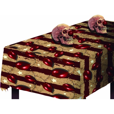 Guirca Obrus - Halloween Circus Klaun balóny 137 x 274cm
