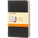 Moleskine školské zošity linajkové čierne 3ks