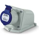 SCAME Промишлен контакт 2P+Е 32A IP44 серия XENIA Scame (SC13-514.3253)