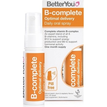 BetterYou B-Complete, спрей за устна кухина, 25 мл