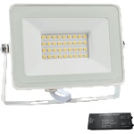 ELMARK Vega 30 slim smd 30w led ПРОЖЕКТОР 3000К БЯЛ+ab (98vega30ww/whe)
