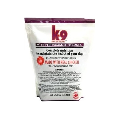 K-9 Selection Hi-performance Formula 12 kg