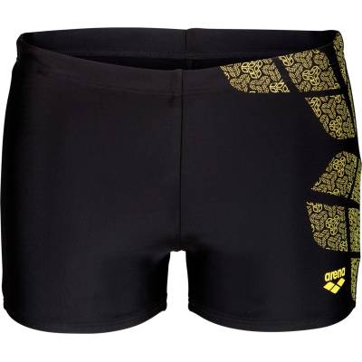 arena Мъжки бански слипове Arena Kikko Swim Short Swim brief - Black / Yellow Star - размер 9 (DE) (050-2239-0217)