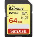 SanDisk SDHC Extreme 64 GB UHS-I U3 V30 SDSDXVE-064G-GNCIN