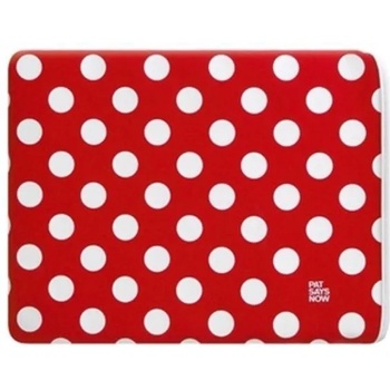 Pat Says Now Red Polka Dot Pouch for iPad