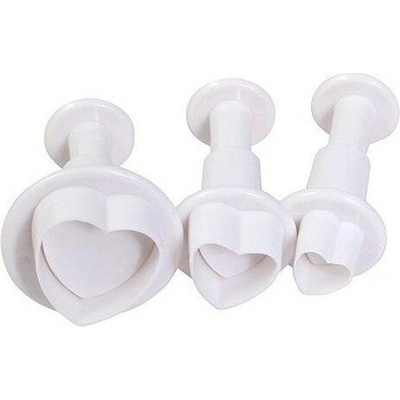 Cake Star Vypichovače Heart - srdce, 3x
