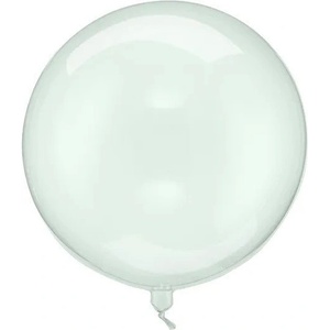 Party Deco Голям pvc Балон Сфера Прозрачно Зелен (orb16-1-012)