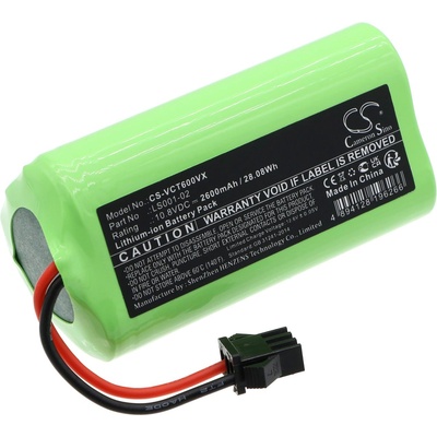 Cameron Sino Батерия за Vactidy T6, T7, T8, 2600 mAh, Li-Ion (CS-VCT600VX)