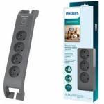 Philips Power strip Philips SPN3140A/60 anti-surge 4 sockets 2 m grey
