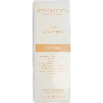 Revolution Skin REVOLUTION Skincare 10% Vitamin C Brightening Power Eye Serum Серум дамски 15ml