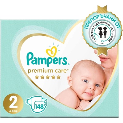 Pampers Premium Care 2 - 136 броя