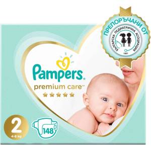 Pampers Premium Care 2 - 136 броя - bubu