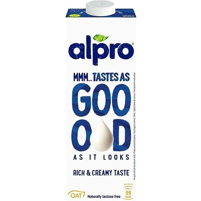 Alpro ovesný nápoj Tastes as good Rich & Creamy 3,5% 8 x 1 l