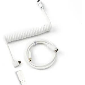 Keychron Angled Coiled Aviator White Кабел за клавиатура (Cab-9)