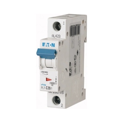 Eaton 1p B 20A 10kA PL7