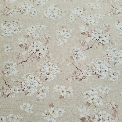 Dekoračná látka ALMOND béžová šírka 140 cm