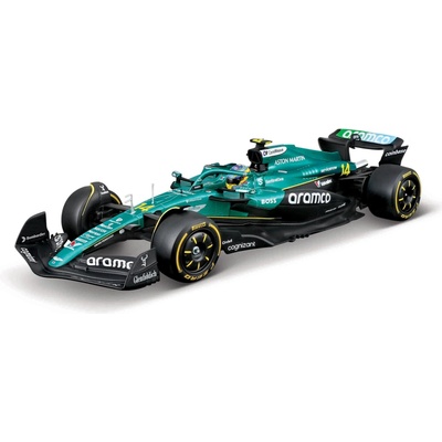 Bburago Aston Martin AMR25 2025 14 Alonso hardcase 1:24