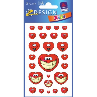 Avery Z-Design smajlíci 53241