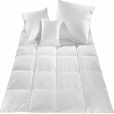 4sleep Přikrývka poloprachové peří 1500g bílá sypka 155x200