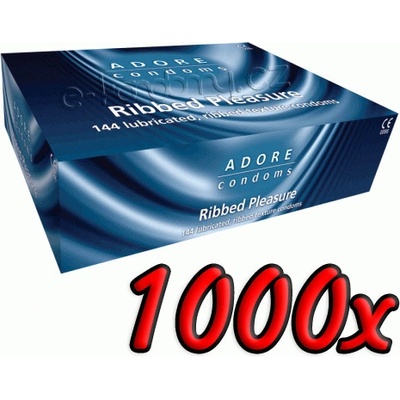 Adore Ribbed Pleasure 1000 ks