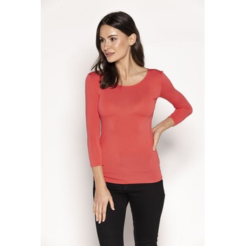 Babell Дамски топ Bluzka-Manati-34-Papaja-PapayaV-55744-Papaya - Черен, размер XXL