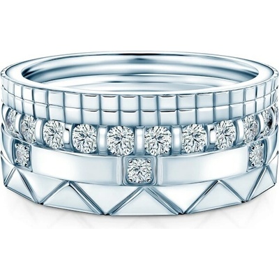 Savicki Sada prsteňov Symphony striebro laboratórne diamanty ZST 925 SAVNo 532B 538LAB B 510LAB B 513B