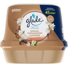 Glade Sensual Sandalwood & Jasmine vonný gel do koupelny 180 g