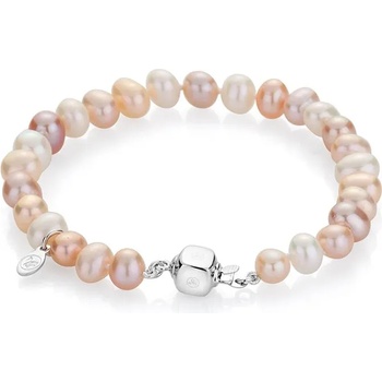 Image 1 of Swan Гривна със сладководни перли в три цвята R172BM Swan