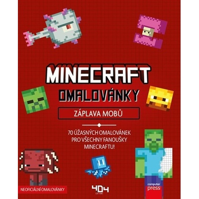 Omalovánky Minecraft Záplava mobů