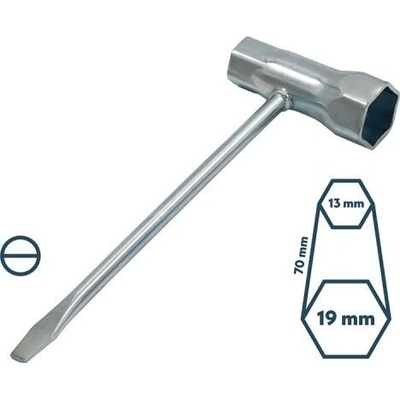 Villager Kľúč na sviečky A353 19mm 253378