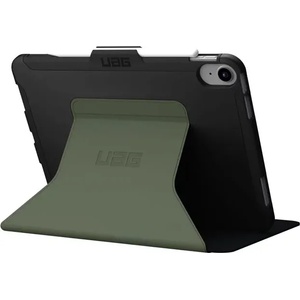 Urban Armor Gear UAG Scout Folio Cover, черно/маслиново - iPad 10.2" 2022 (12339I114072)