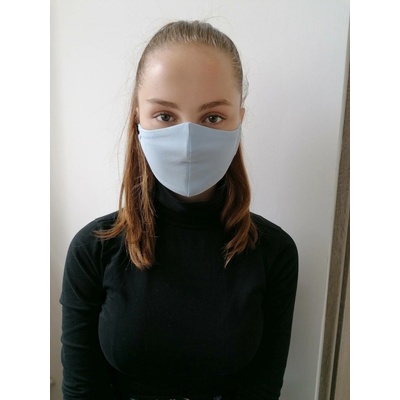 VERSABE Dětská bavlněná rouška JUNIOR modrá 7-13 let