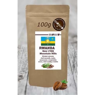 Monro Rwanda Ibisi #156 Mountain Hills káva Arabika 100 g