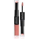 L'Oréal Infallible дълготрайно червило и гланц за устни 2 в 1 цвят 312 Incessant Russet 5ml