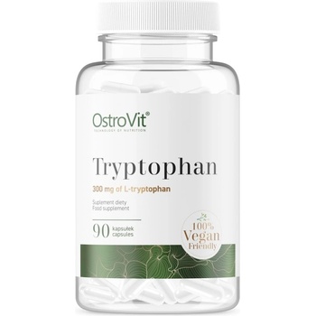 Image 1 of OstroVit Tryptophan 300 mg / Vege [90 капсули]