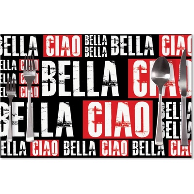 Sablio Prestieranie La Casa de Papel Professor or Bella Ciao motív 2 40x30cm