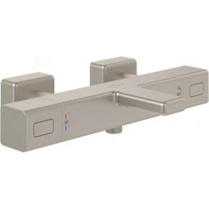 Villeroy & Boch Термостатен смесител за вана и душ Villeroy&Boch Angular, четкан никел (TVT00000200064)