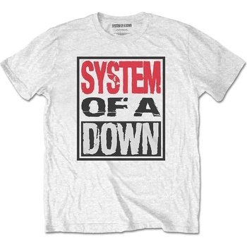 System of a Down Triple Stack Box White S Риза (SOADTS12MW01)
