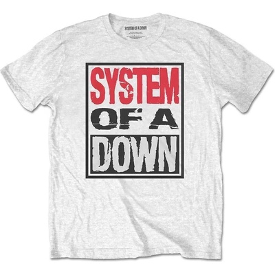 System of a Down Triple Stack Box White S Риза (SOADTS12MW01)