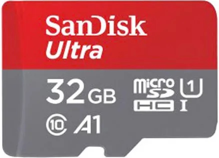 SanDisk microSDHC Ultra 32GB C10/A1/UHS-I (SDSQUA4-032G-GN6MA/186503)