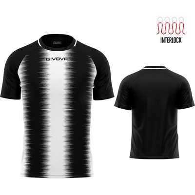 Stripe M/C shirt bianco/nero