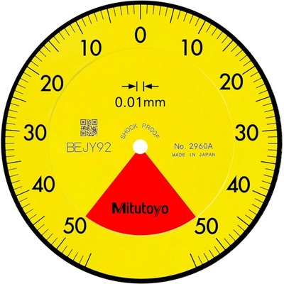 Mitutoyo Úchylkoměr číselníkový analogový s očkem 1/0,01mm iso jednootáčkový mitu-2960a
